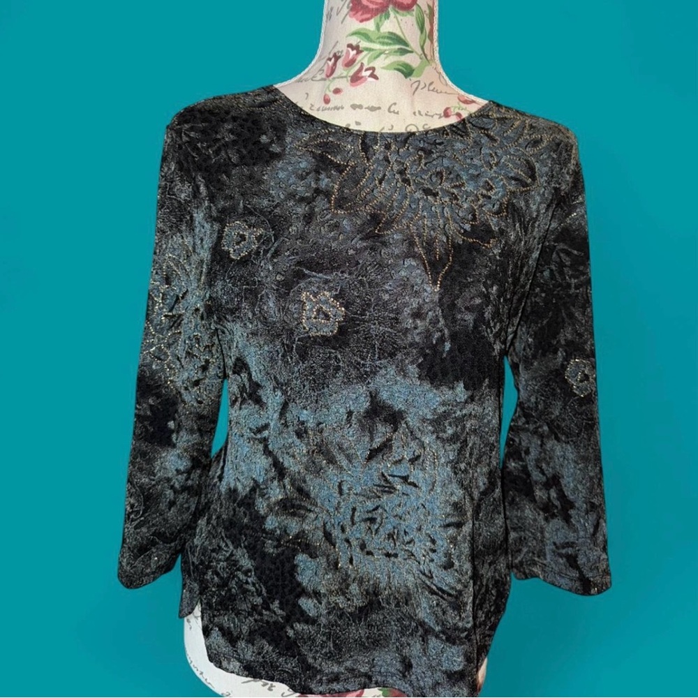 |SOLD!|Notations Floral Women's Top